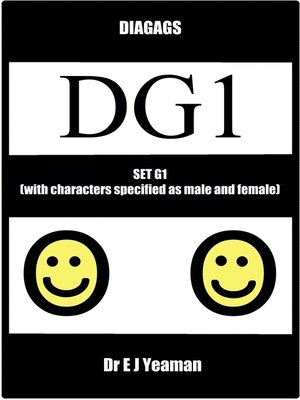 cover image of Diagags Set G1 (with Characters Specified as Male and Female)